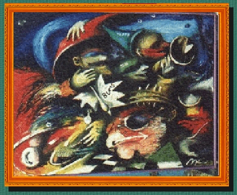 You can have the original painting in 8 days after you order it