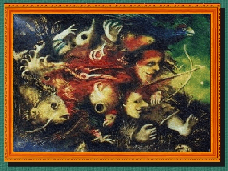 You can have the original painting in 8 days after you order it